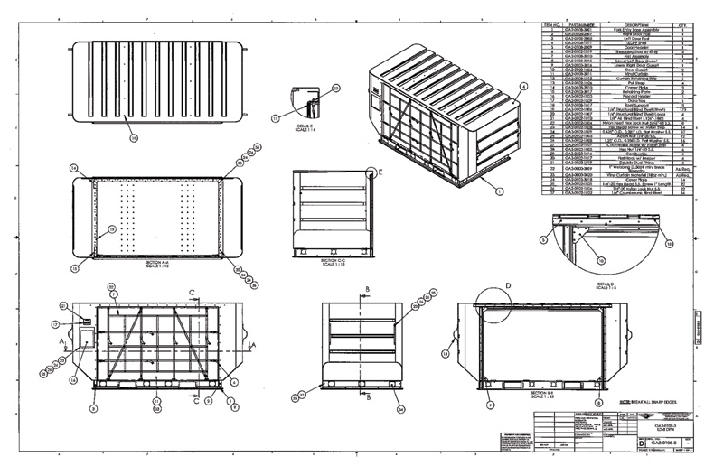 Rotomolded Air Cargo Container, Rotationally Molded ULD container